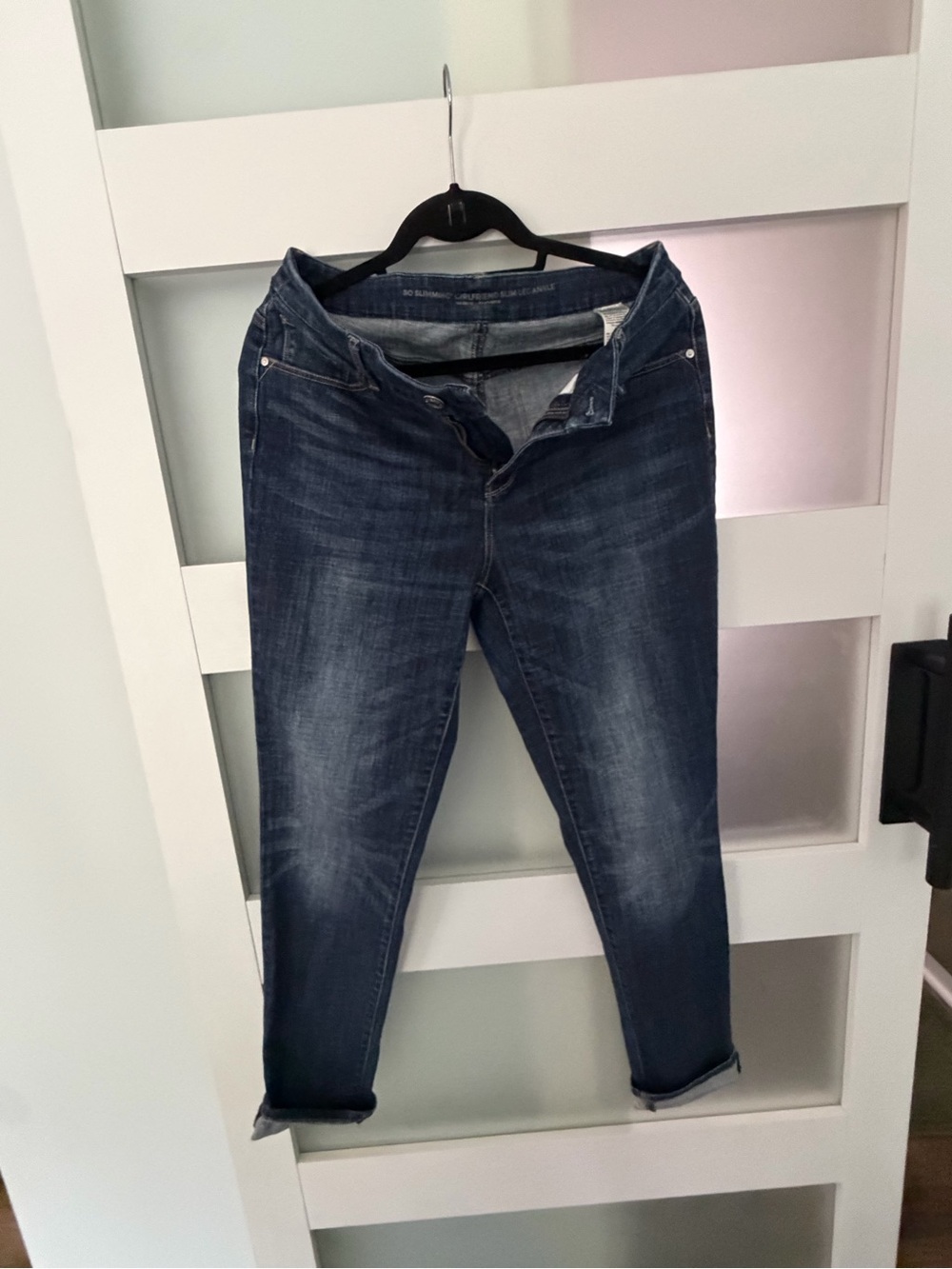Chico's Indigo Cropped Slim Jeans